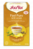 HERBATA FEEL PURE DETOX Z CYTRYNĄ BIO (17x1,8g) - YOGI TEA